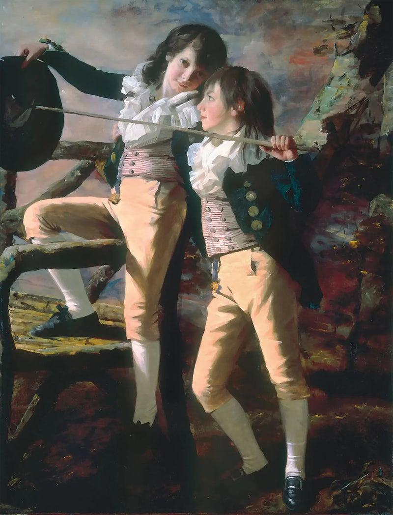 The Allen Brothers (Portrait of James and John Lee Allen) - Henry Raeburn