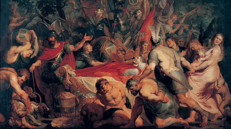 The Funerals of Decius Mus - Peter Paul Rubens