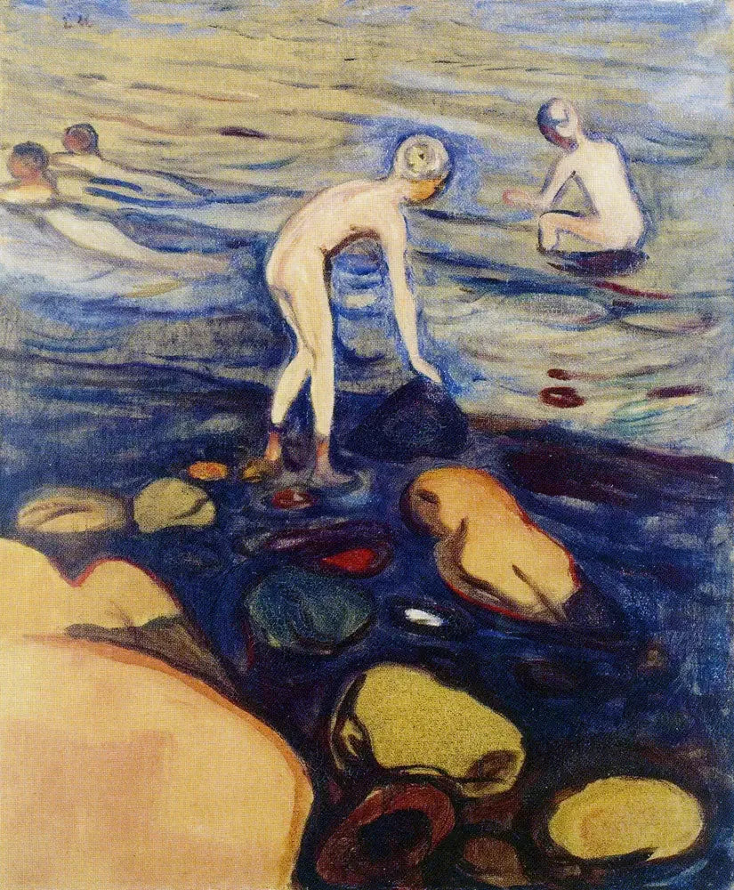 The Boys Bathing - Edvard Munch