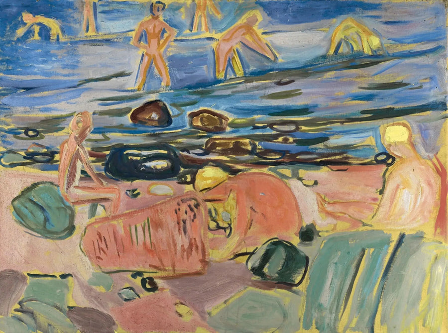 The Boys Bathing - Edvard Munch