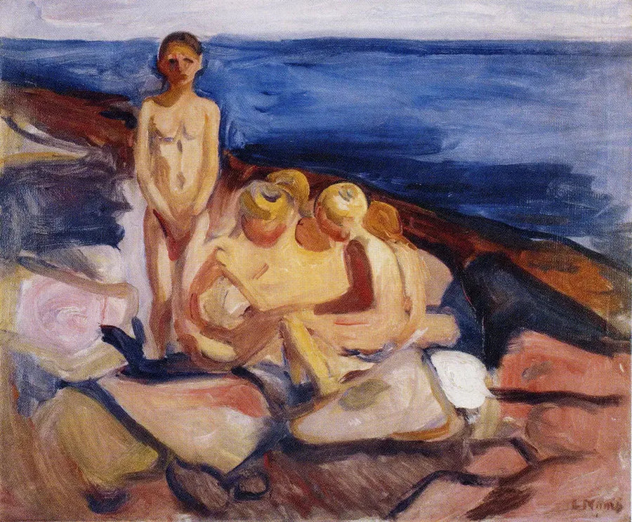 The Boys Bathing - Edvard Munch