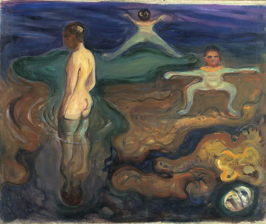 The Boys Bathing - Edvard Munch