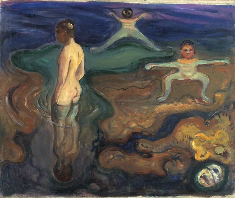 The Boys Bathing - Edvard Munch