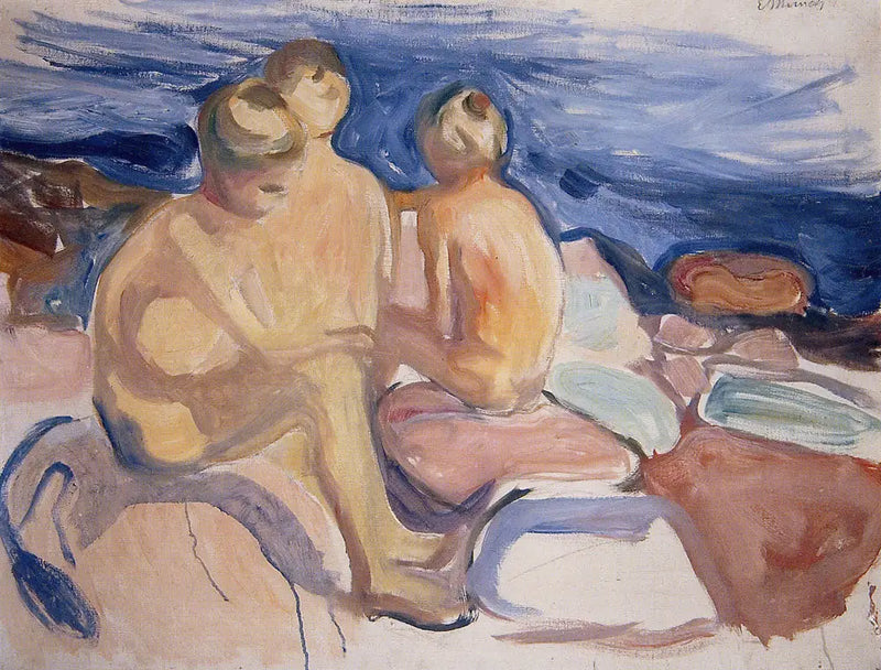 The Boys Bathing - Edvard Munch