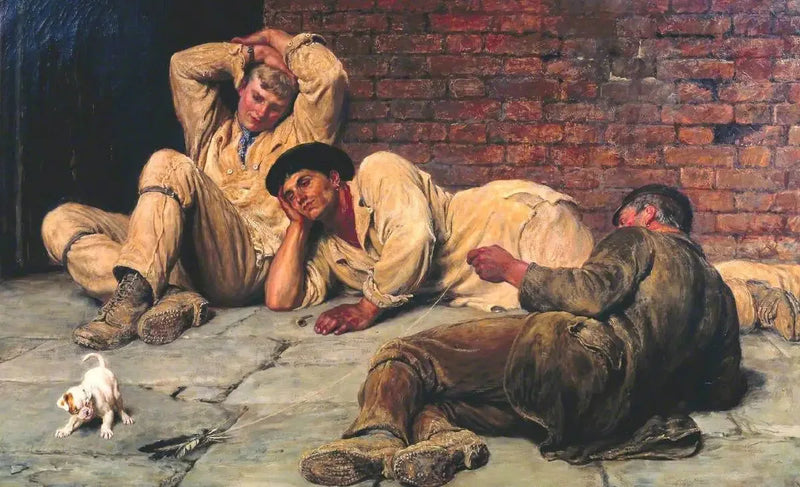 The Giants in Play - Briton Rivière