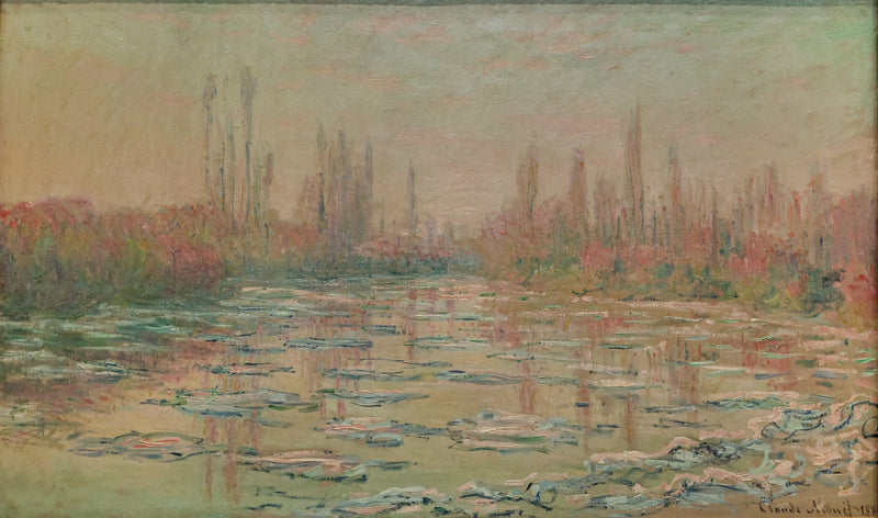 The W567 Ice Cubes - Claude Monet