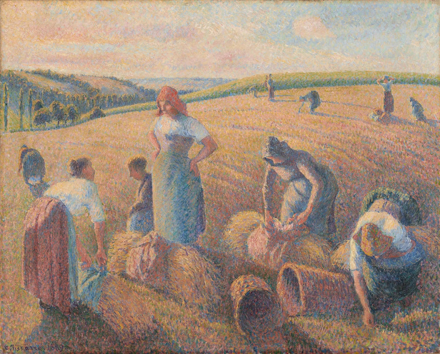 The Gleaners - Camille Pissarro