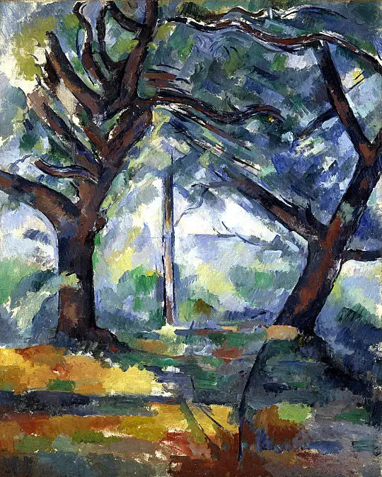The Large Trees - Paul Cézanne