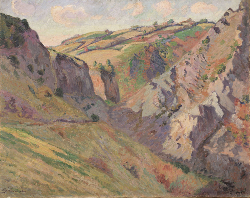 Les Caves de Prunal près de Pontgibaud (Auvergne) - Armand Guillaumin