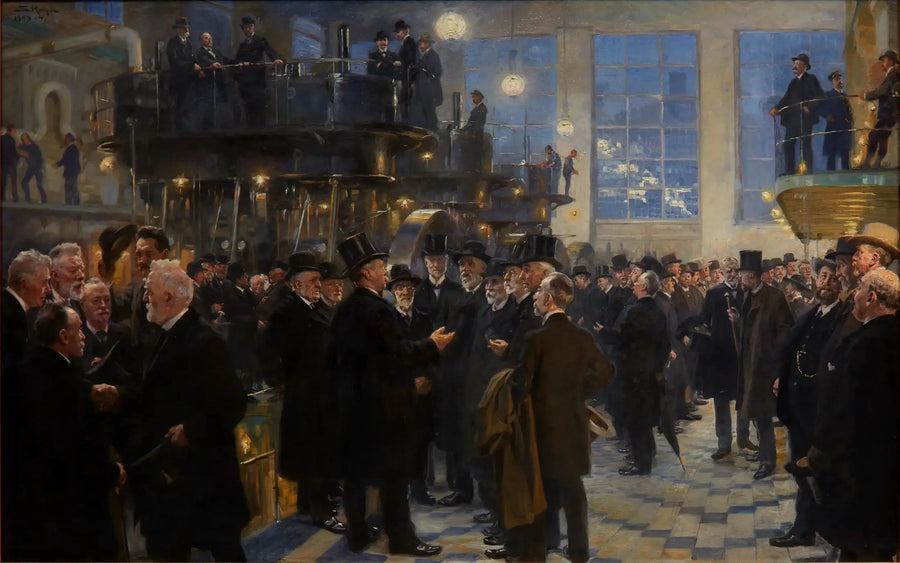 The Men of Industry - Peder Severin Krøyer