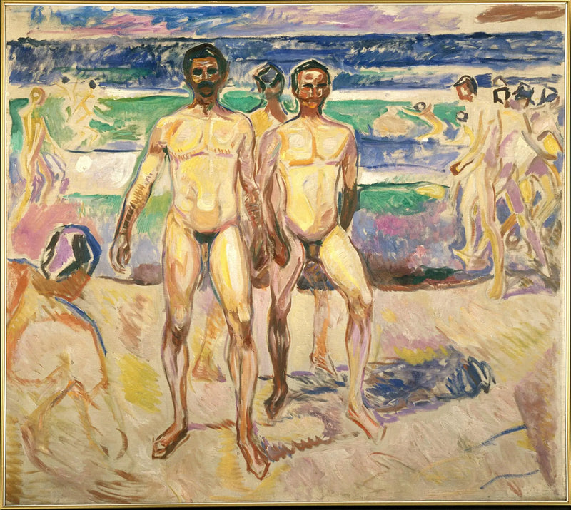 The Bathers - Edvard Munch
