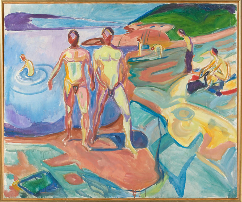 The Bathers - Edvard Munch