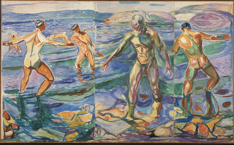 The Bathers - Edvard Munch