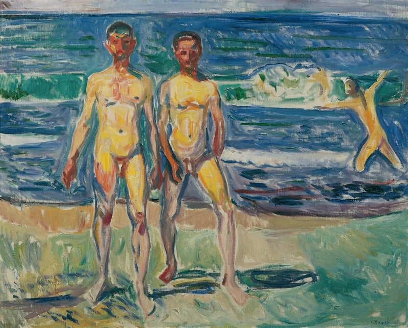 The Bathers - Edvard Munch