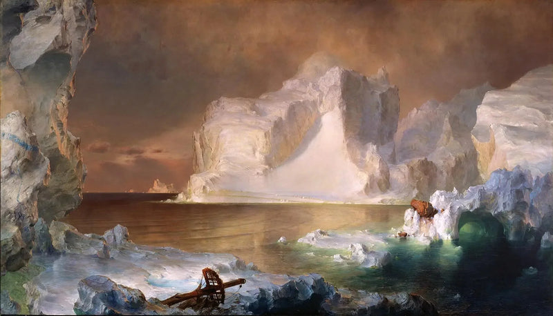 The Icebergs - Frederic Edwin Church