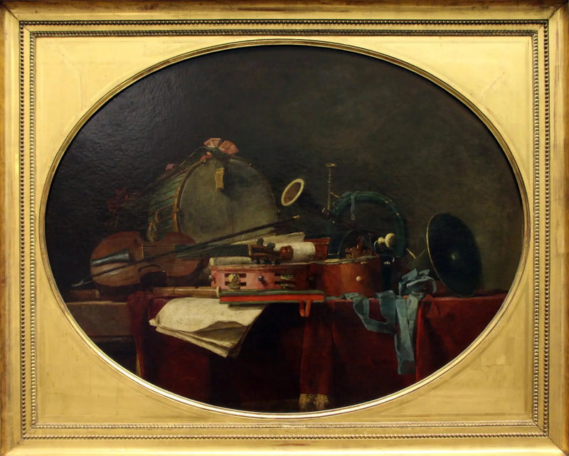 The Instruments of Civil Music - Jean Siméon Chardin