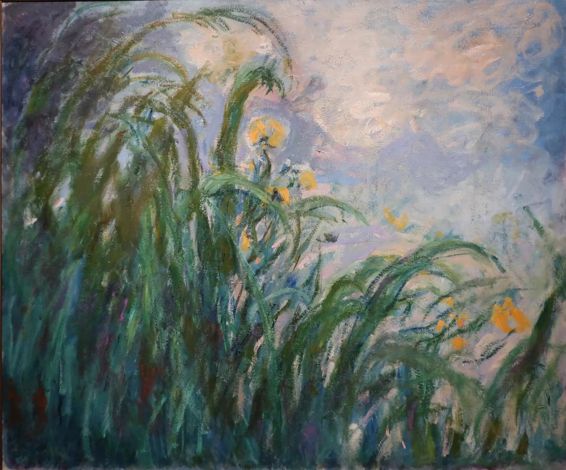 Les iris jaunes - Claude Monet image 1 reproduction de peinture à l’huile