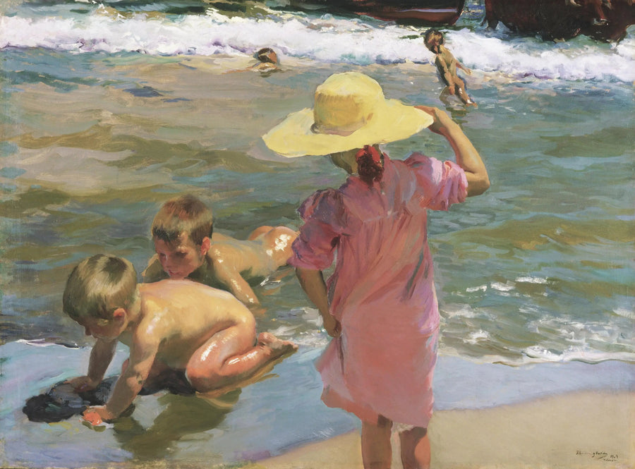 The Young Amphibians - Joaquín Sorolla