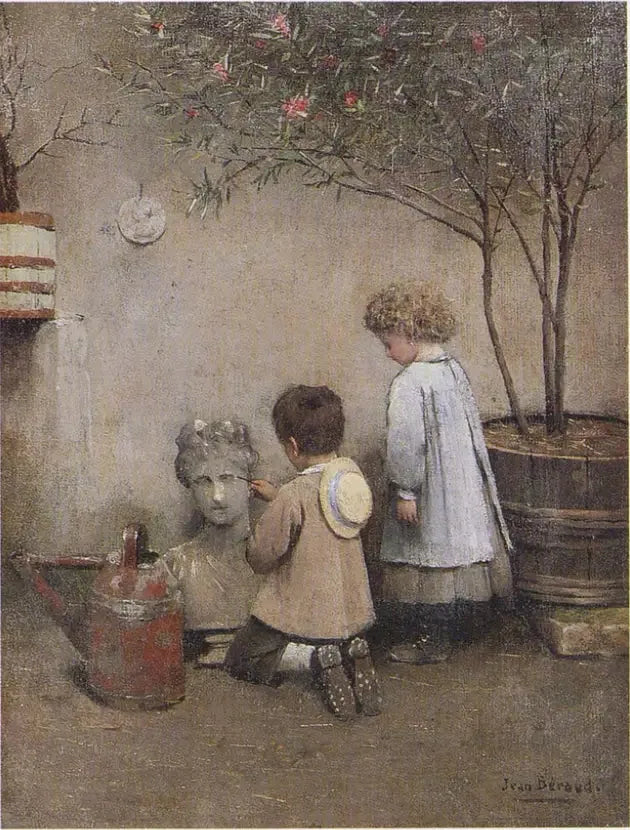 The young artists - Jean Béraud
