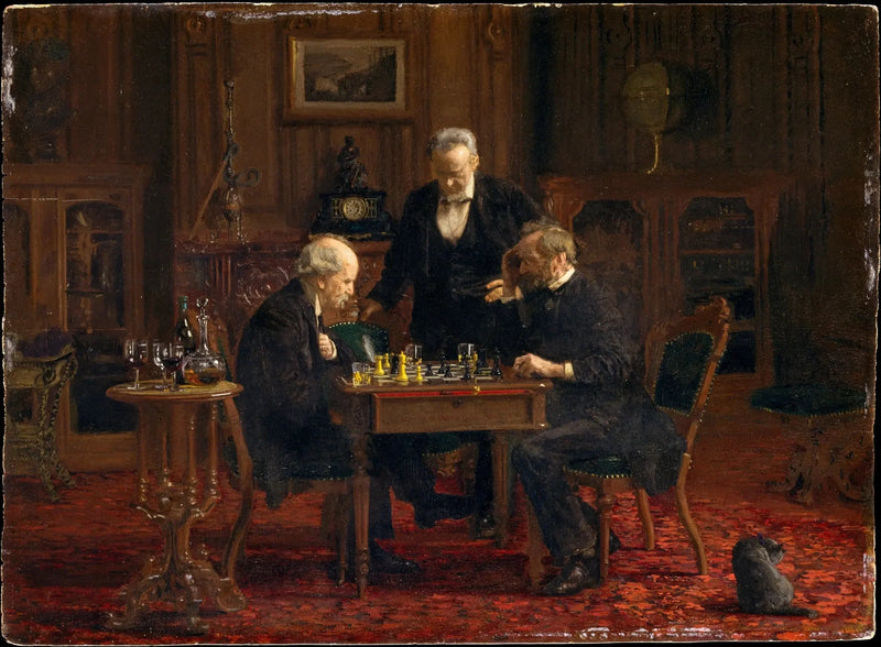 Chess Players - Thomas Eakins