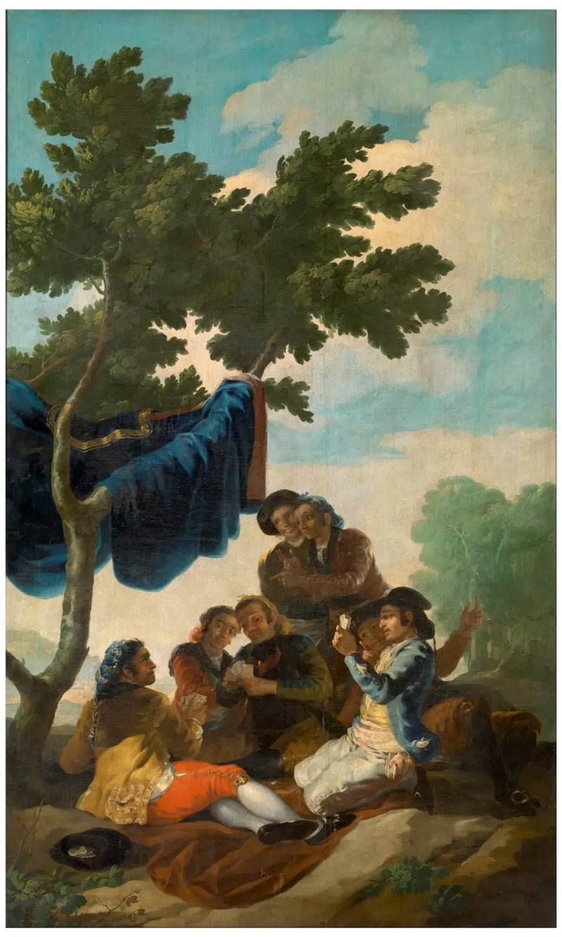 The Card Players - Francisco de Goya