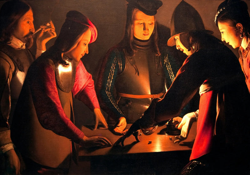 The Gamblers - Georges de La Tour