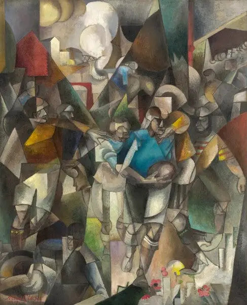 The Football Players - Albert Gleizes