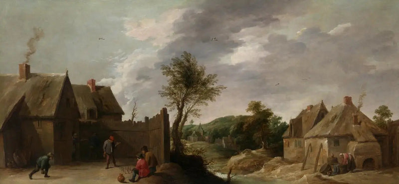 The Bowling Players - David Teniers the Younger
