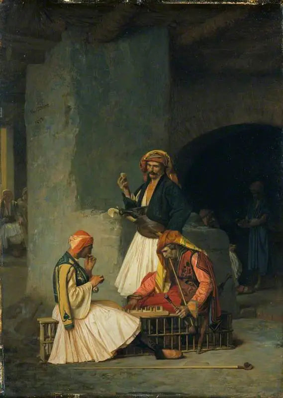 The Players of the Draft - Jean-Léon Gérôme