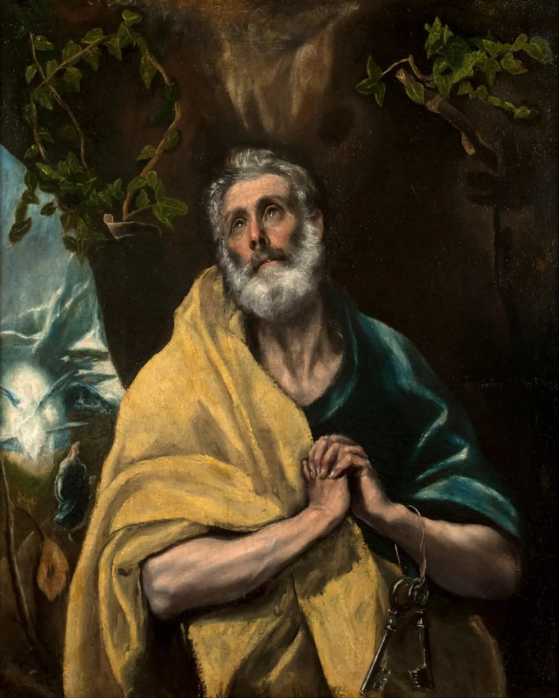 The Tears of Saint Peter - El Greco