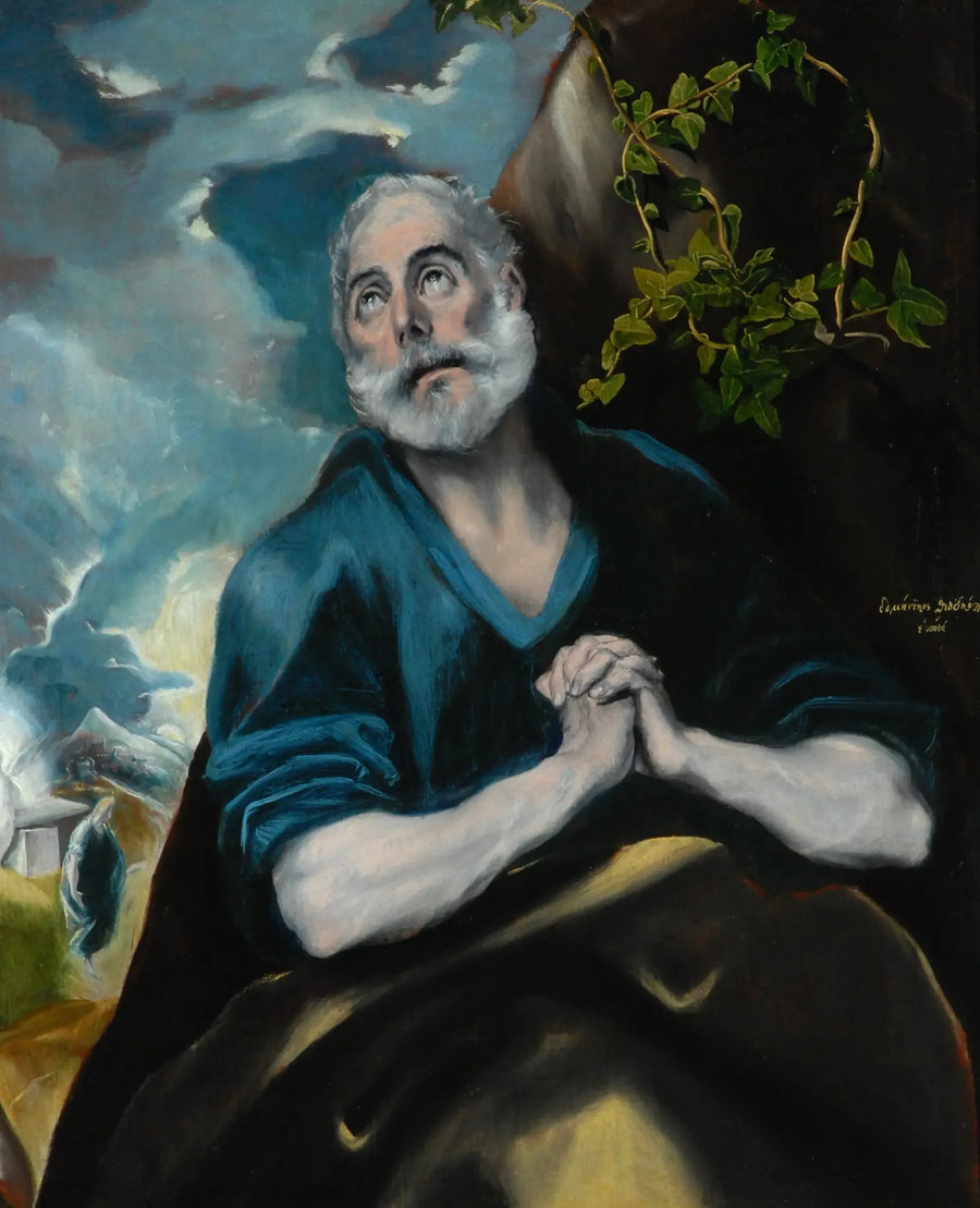 The Tears of Saint Peter - El Greco