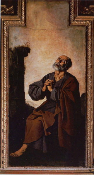 The Tears of Saint Peter - Francisco de Zurbarán