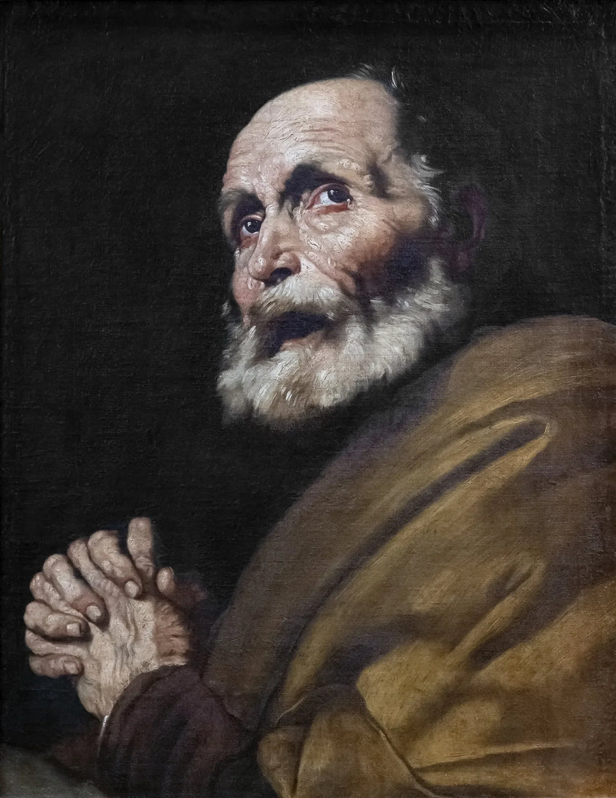 The Tears of Saint Peter - Jusepe de Ribera