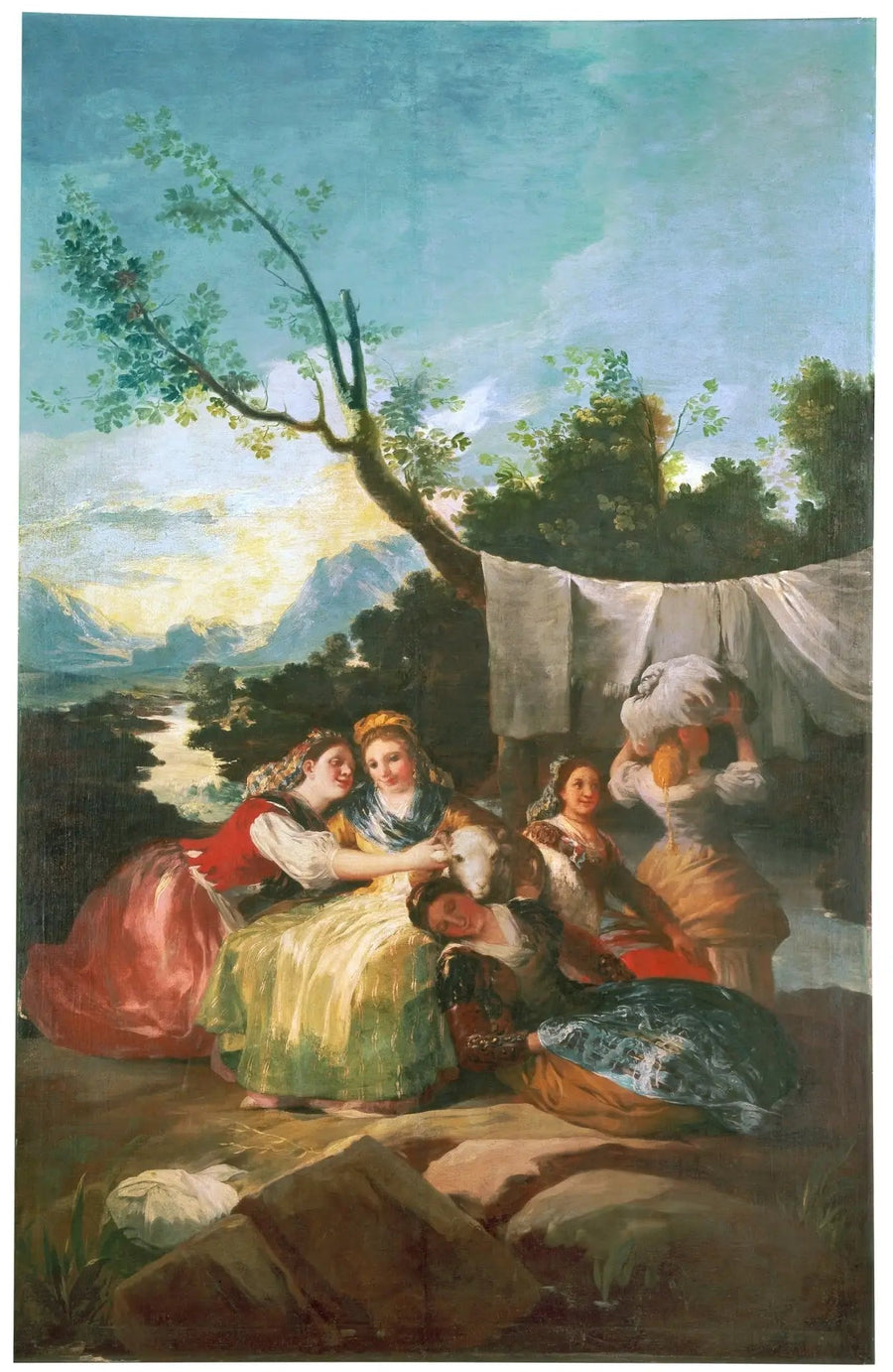 The Washerwomen - Francisco de Goya