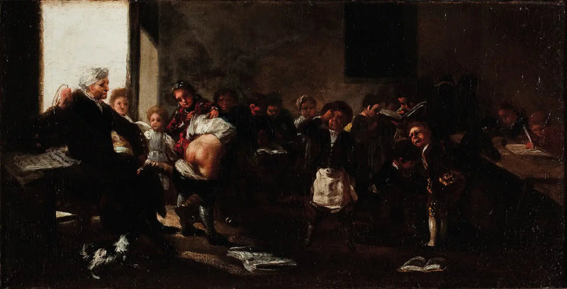 The Lessons Enter the Blood - Francisco de Goya