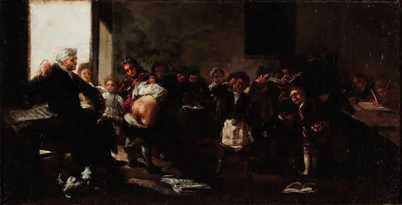 The Lessons Enter the Blood - Francisco de Goya