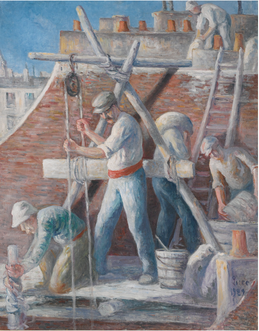 The Masons - Maximilien Luce