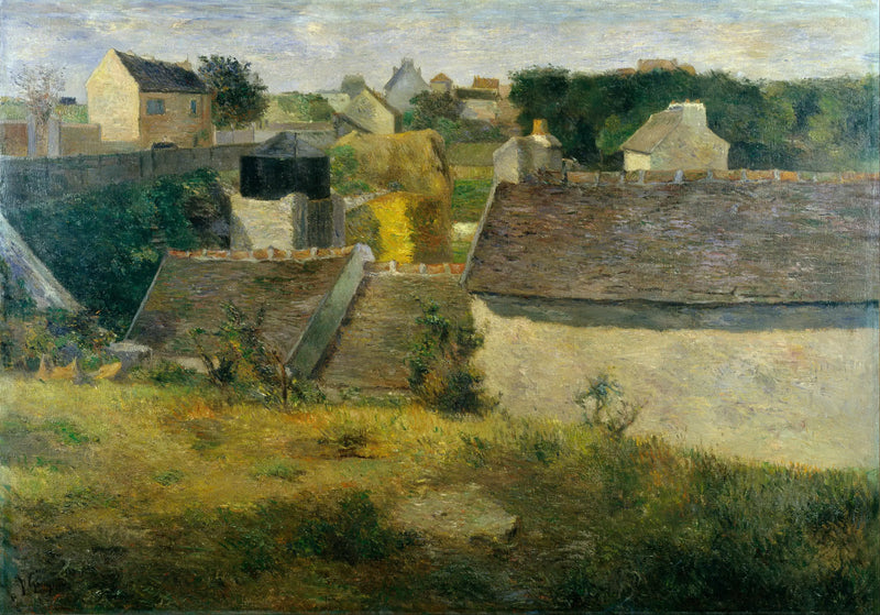 The Houses of Vaugirard - Paul Gauguin