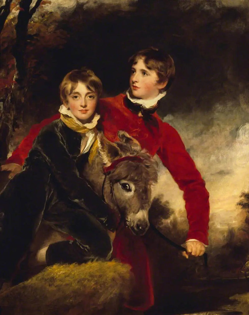 The Masters Pattisson: William Henry Ebenezer Pattisson (1801-1832) and Jacob Howell Pattisson (1803-1874) - Thomas Lawrence