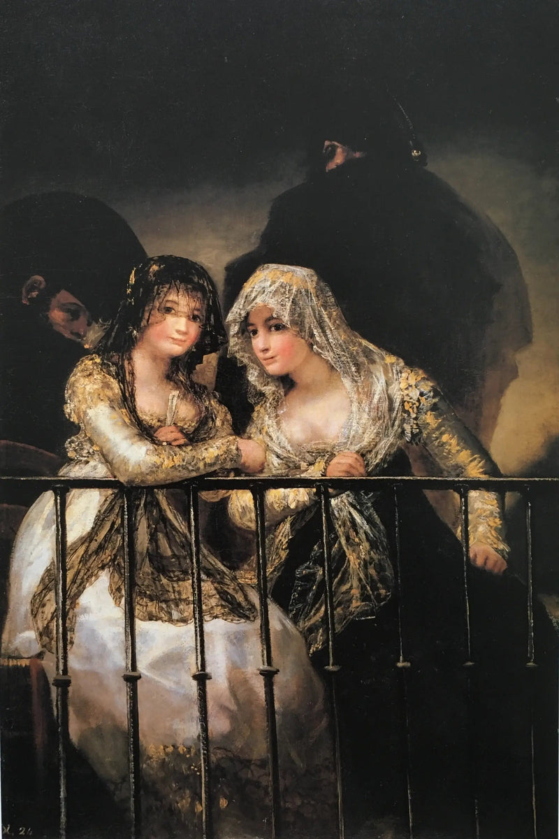 The Maja on the Balcony - Francisco de Goya