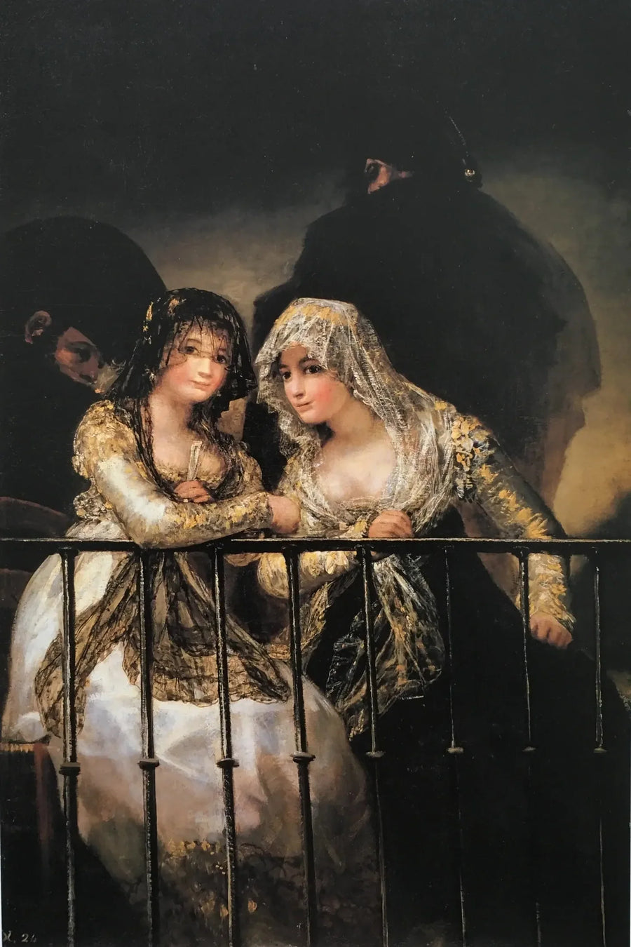 The Maja on the Balcony - Francisco de Goya