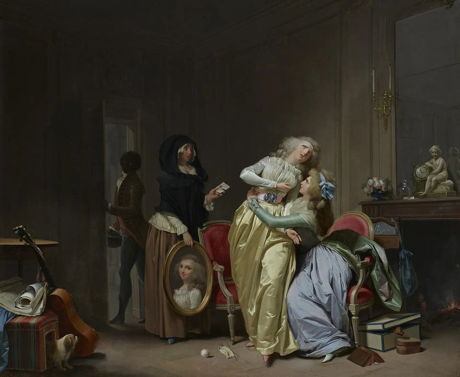 The Misfortunes of Love - Louis-Léopold Boilly
