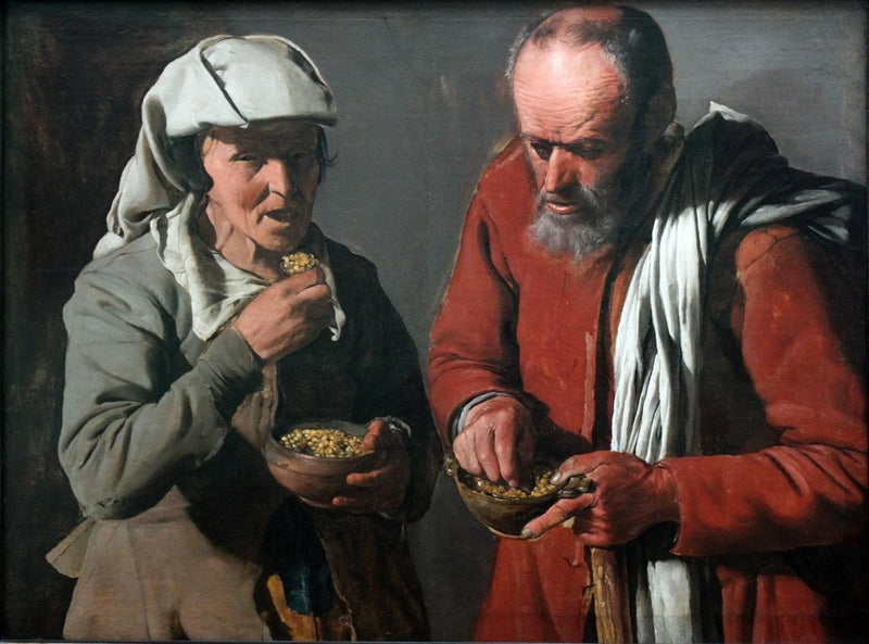 The Pea Eaters - Georges de La Tour