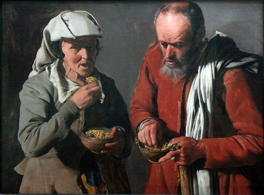 The Pea Eaters - Georges de La Tour
