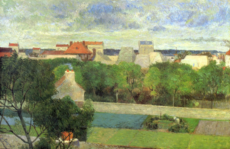 The Market Gardeners of Vaugirard - Paul Gauguin
