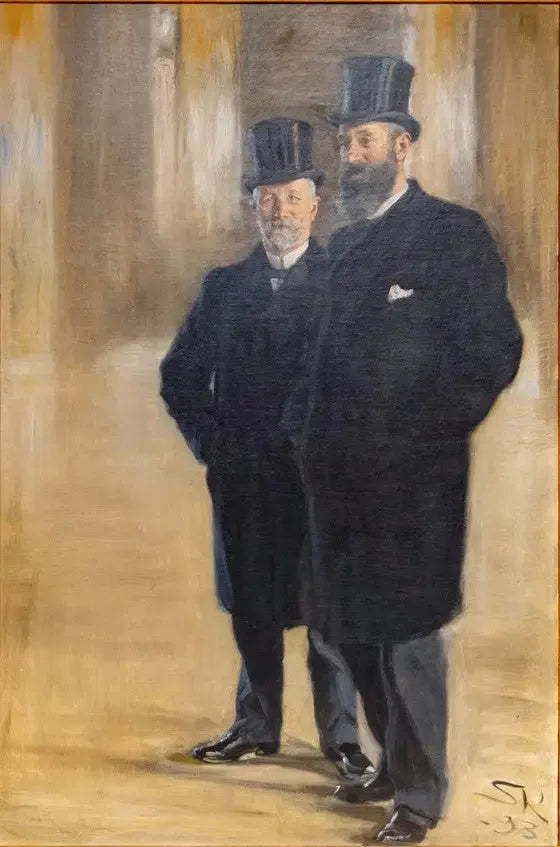 Th. Wessel and Emil Vett Merchants - Peder Severin Krøyer