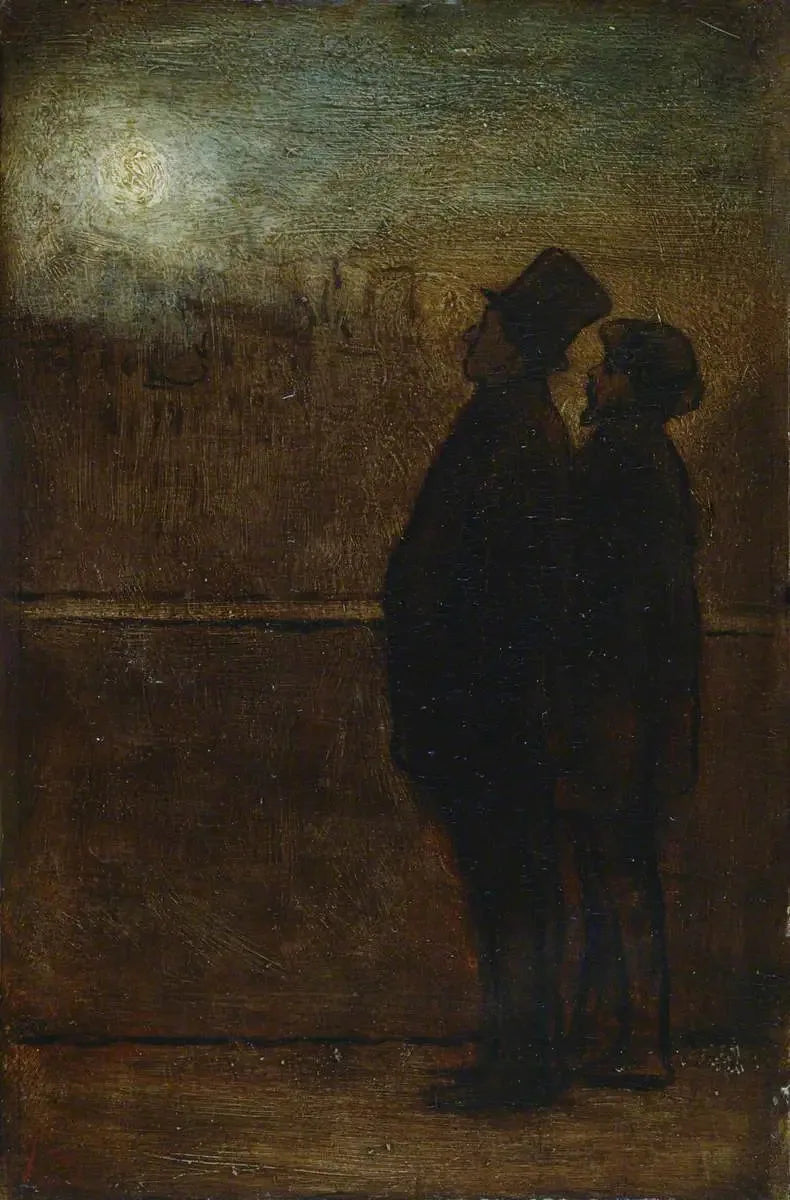 The Night Walkers - Honoré Daumier