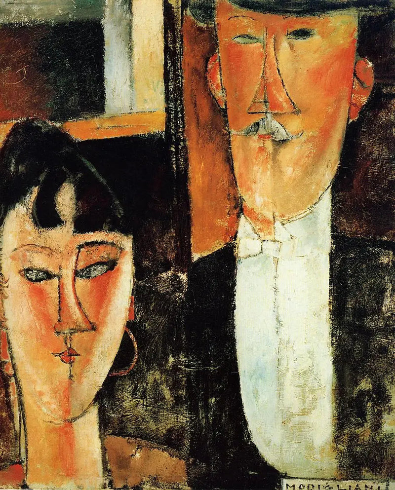 The Newlyweds - Amedeo Modigliani