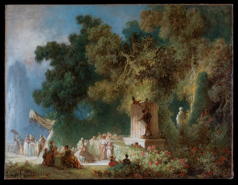 The Marionettes - Jean-Honoré Fragonard