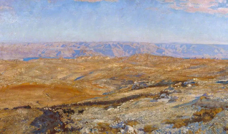 The Mountains of Moab - John Singer Sargent